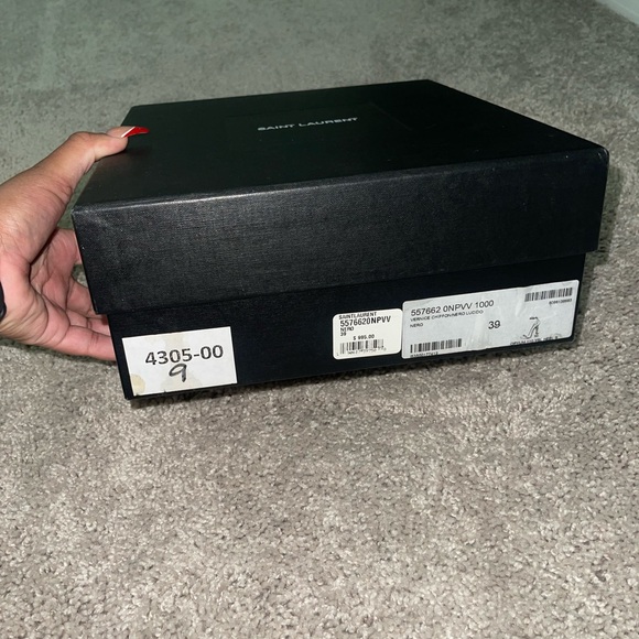 Ysl Opyum Heel Sandals all black - Picture 4 of 10